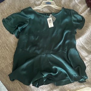 NWT Torrid peplum top